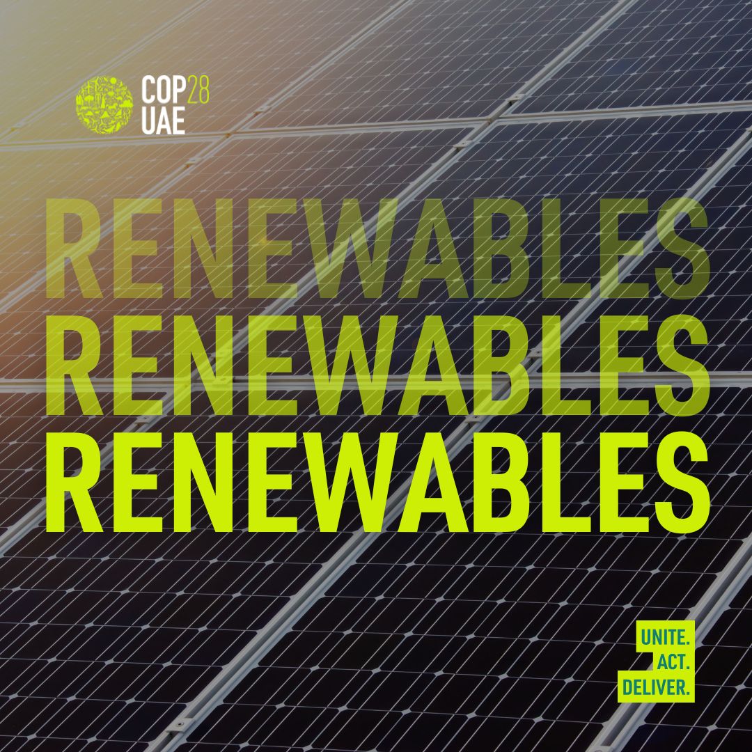 COP28 UAE tweet media