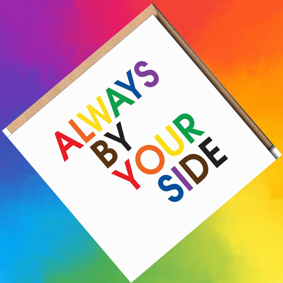 Let that special someone know that you are always by their side 🏳️‍🌈 Visit linktr.ee/julieswp/ to shop #elevenseshour #MHHSBD #womaninbizhour #lgbtqlove 🏳️‍🌈 Please rt xx