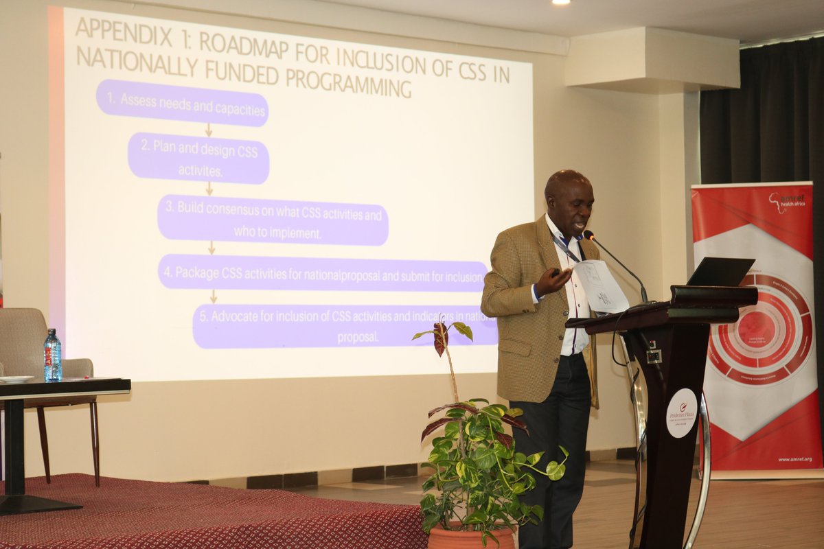 StopTBKe's tweet photo. Mr. Munaweza speaking about the roadmap for inclusion in nationally funded programming and the pathways of change.
#amrefCSSforum2023
#CommunitiesareTheChange https://t.co/C1bCc0dDWG