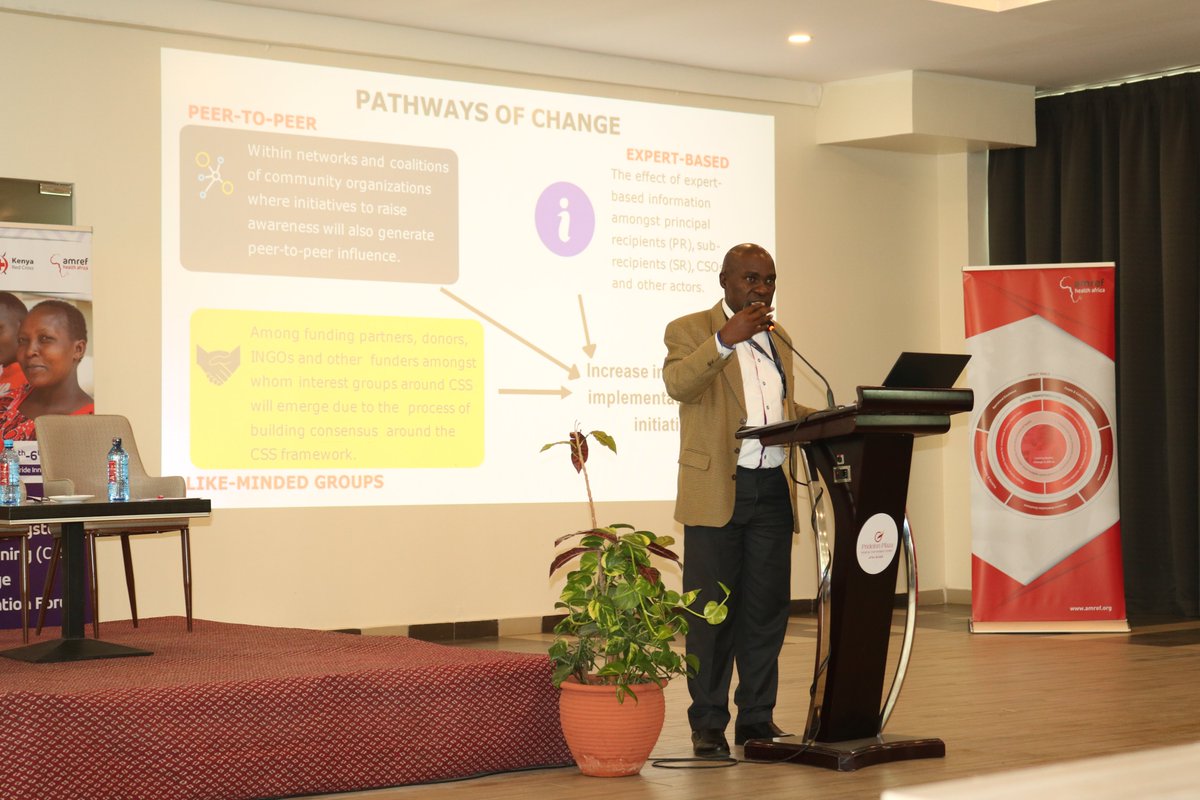 StopTBKe's tweet photo. Mr. Munaweza speaking about the roadmap for inclusion in nationally funded programming and the pathways of change.
#amrefCSSforum2023
#CommunitiesareTheChange https://t.co/C1bCc0dDWG