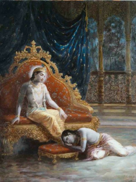 Himalaytrekker's tweet photo. Shri Krishna &amp; Uddhava's Conversation: 
Why did Krishna not save the Pandavas when they played dice with Duryadhana &amp; Shakuni? 
Shri Krishna explains:

From his childhood, Uddhava had been with Krishna, charioting him and serving him in many ways. He never asked for any wish https://t.co/ppjmY2LcwA
