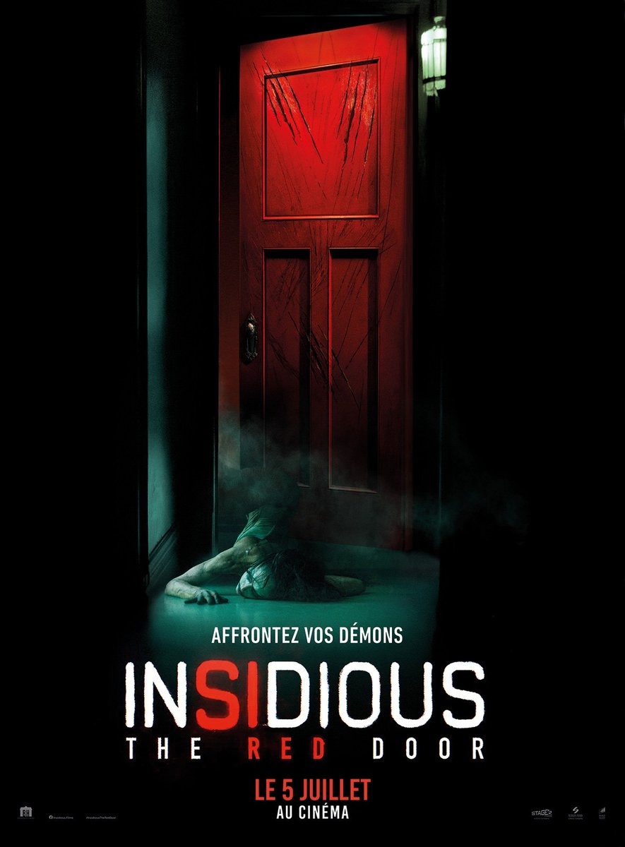 Le film Insidious 5 sort aujourd'hui au cinéma.🚪
