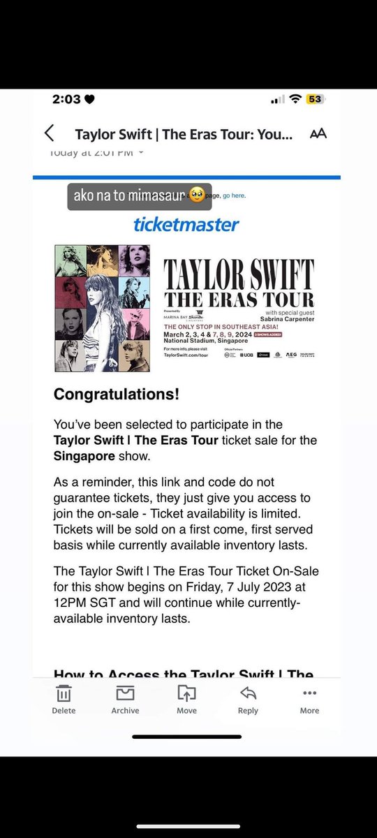 vansexy_'s tweet photo. what if mag cry ako now? 🥺 #SingaporeTSTheErasTour https://t.co/h8ly5OBE0s