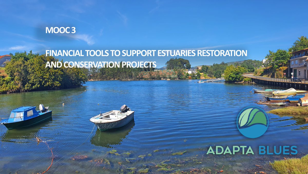 AdaptabluesPt's tweet photo. 🗣️Todavía chegou a tempo de se inscrever na primeira edição dos nossos cursos em linha sobre #Ecossistemas, #AlteraçõesClimáticas e ferramentas para financiar acções de restauro e conservação.

@LIFEprogramme @nature_org 
https://t.co/DLtjXfNq1T https://t.co/GnDDM3XD1o