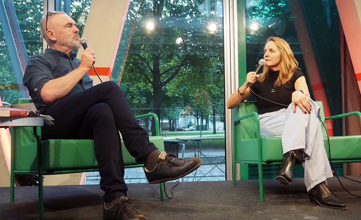 ...then we take Berlin! Went on my first German panel about cults and consent at <a href="/tazgezwitscher/">taz</a> - taz-Talk. Goosebump moments when a group of survivors from the Otto Muehl commune (the Austrian equivalent to Centrepoint) approached me afterwards. It's a universal topic.