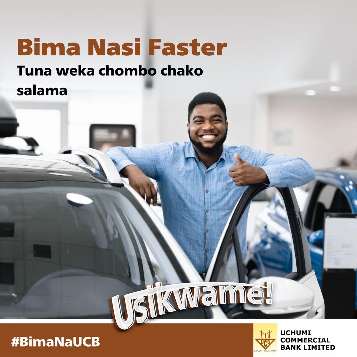uchumibank's tweet photo. Fika tawini kupata huduma za BIMA faster bila stresi kutoka uchumi bank.

Tunahakikisha chombo chako kipo salama wakati wote ukiwa na BIMA. 

^Tunakujali #usikwame #bimanasi https://t.co/VCnqx0j9SH