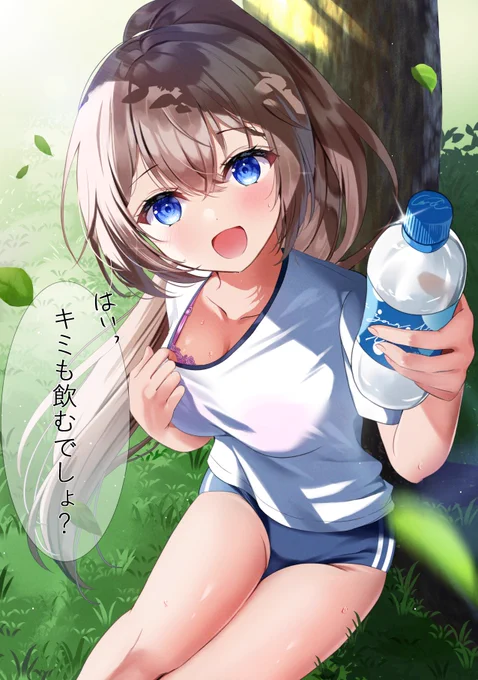 朝練後に訪れるひととき 