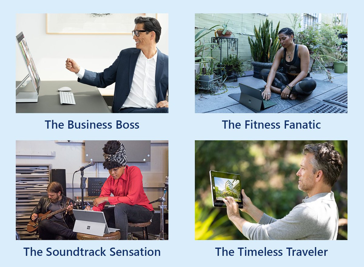 PrimaInteracti1's tweet image. Which type of Surface user are you? 

#MicrosoftSurface #PrimaInteractive