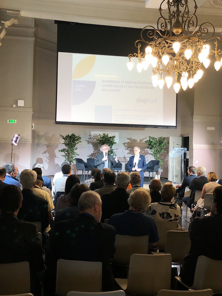 C’est parti pour notre journée pour penser le futur des #compétences ! 
Numerique et (R)évolution des compétences et de l’acquisition des savoirs <a href="/IndustrieFrance/">Société d'Encouragement pour l'Industrie Nationale</a> 
#JourneesDuFutur