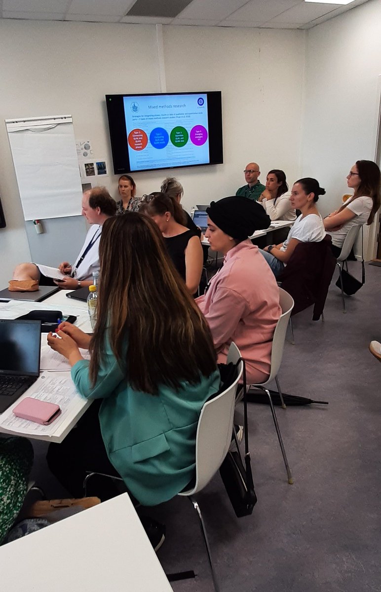 AdelaidaZabale1's tweet photo. Understanding Change process &amp; complex nursing interventions:
🚩Fidelity &amp; Quality
🚩Mixed Methods
🚩Cost Effectiveness
🚩Process Evaluation/Context Analysis

Excellent collaborative working approach across the #European #Nursing #Research Area

@EANS_Nursing 
#EansOslo2023 https://t.co/RTvLE4AceX