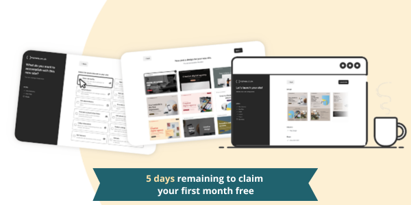 Just 5 days left to get your first month free on our exciting new WordPress website creator. Site Assistant, exclusive to Managed WordPress, makes it easier than ever to take your business online. Sign up today at hubs.li/Q01WHyb80