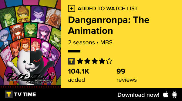 35snakechild's tweet photo. I've just started following Danganronpa: The Animation https://t.co/89iyk1LHys #tvtime https://t.co/FpPZO9THgt