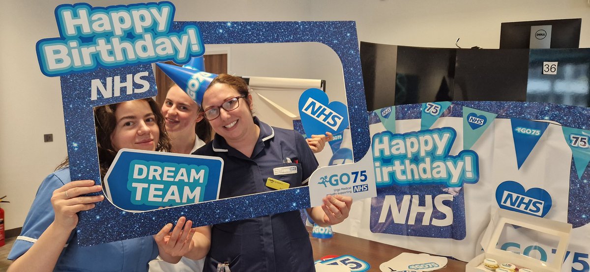 B1_NCA_Salford's tweet photo. Happy 75th birthday to the NHS #Go75 https://t.co/j9PRYmdpXh