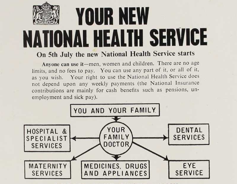 “Everyone - rich and poor, man, woman or child - can use it or any part of it.”

The National Health Service, part of a programme of legislation enacted by the 1945-50 Labour government, was launched #OnThisDay 1948.