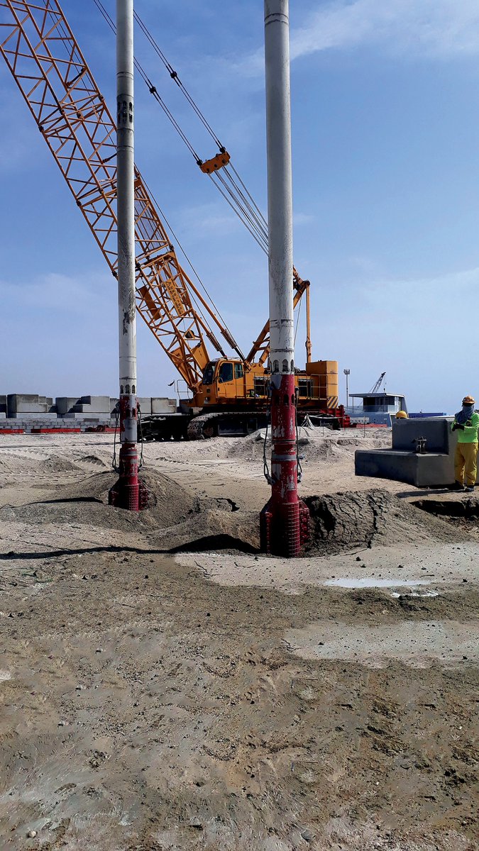 omsvibro's tweet image. We support our customers by recommending the best ground improvement equipment solutions.
#foundation #soilimprovement #stonecolumn #topfeedmethod #bottomfeedmethod #vibroflotation #vibrocompaction #constructionmachinery #groundimprovement #construction #constructionmachinery