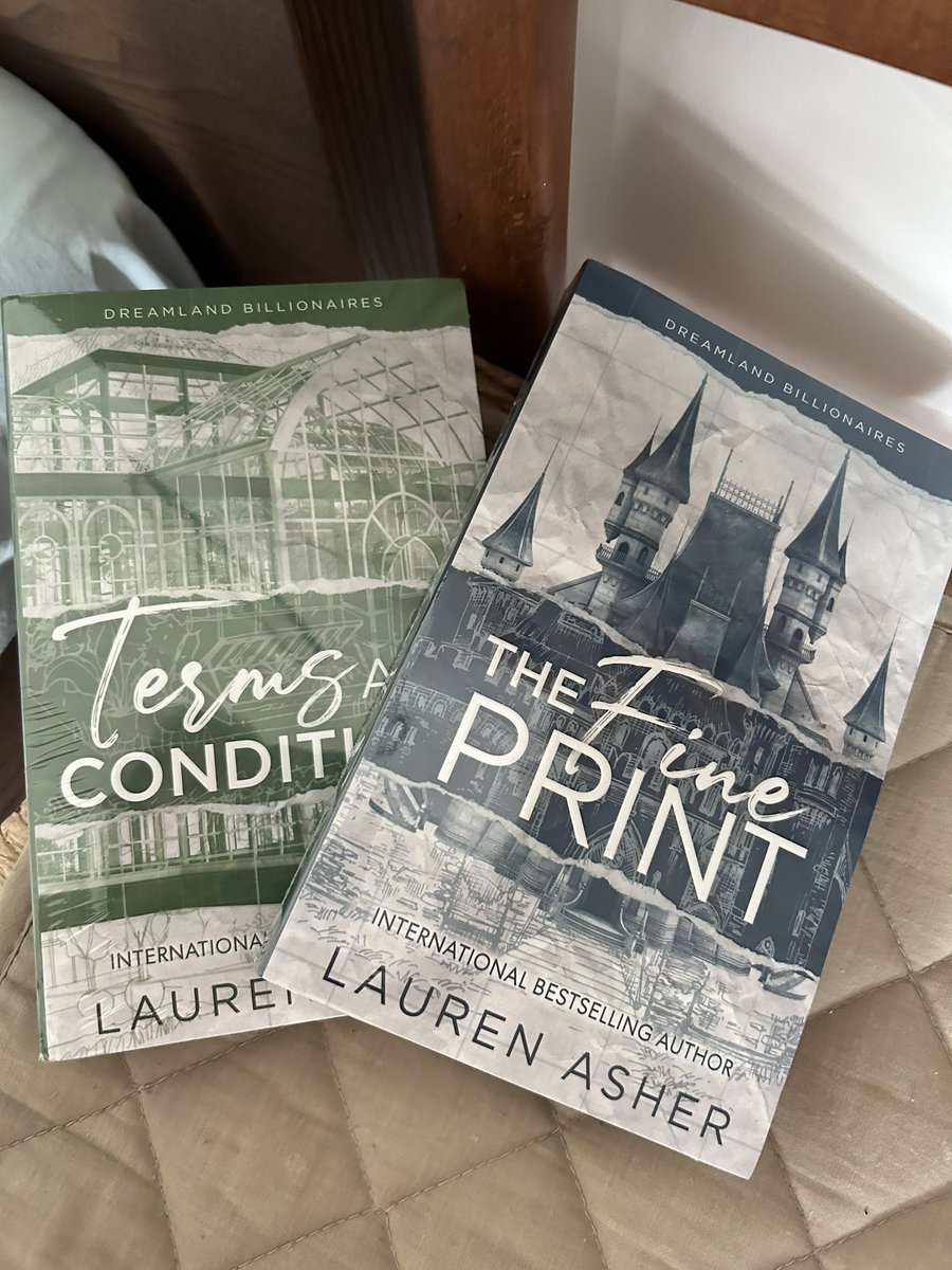 nadinelevone's tweet photo. Come away with me… #SummerReading according to my #booktok list. #dreamlandbillionaires #thefineprint #termsandconditions https://t.co/T9TpZGtcDW