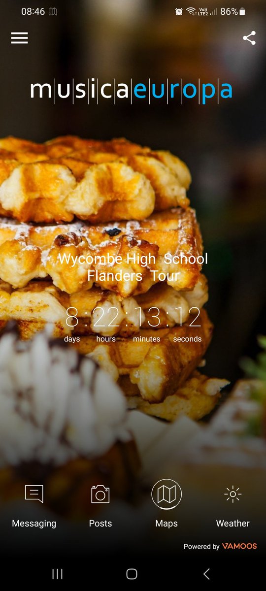 Counting down the days... <a href="/WycombeHighSch/">Wycombe High School</a> <a href="/VamoosTravelApp/">The Vamoos Travel App</a> #flanders #musictour