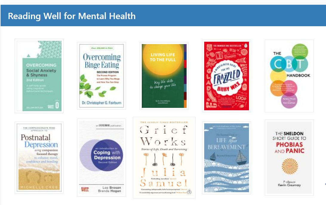Need some self help books or more health information? We have a dedicated section on our library catalogue for health and well being. Please ask staff for more information. #HealthyLibsNfk #HIW2023 
bitly.ws/KuUR
