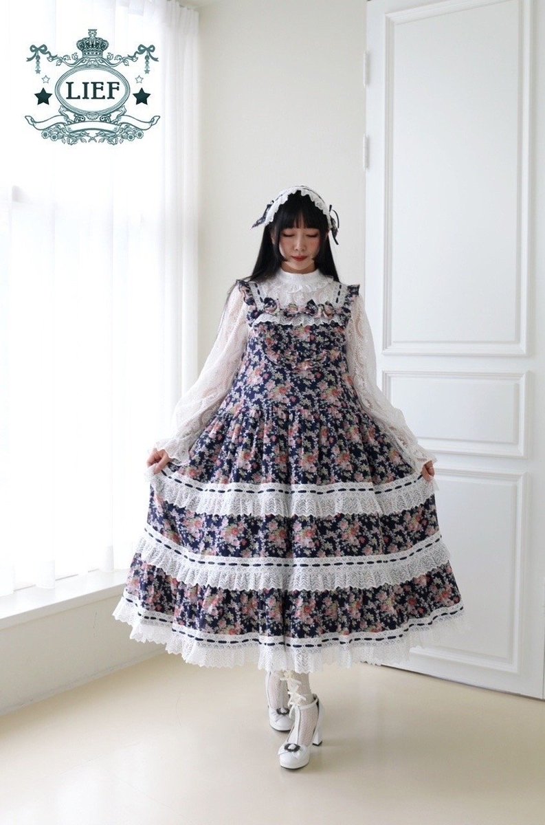 松野屋 キャンバスフラットショルダー 韓国ロリィタブランドLIEF♡リフ