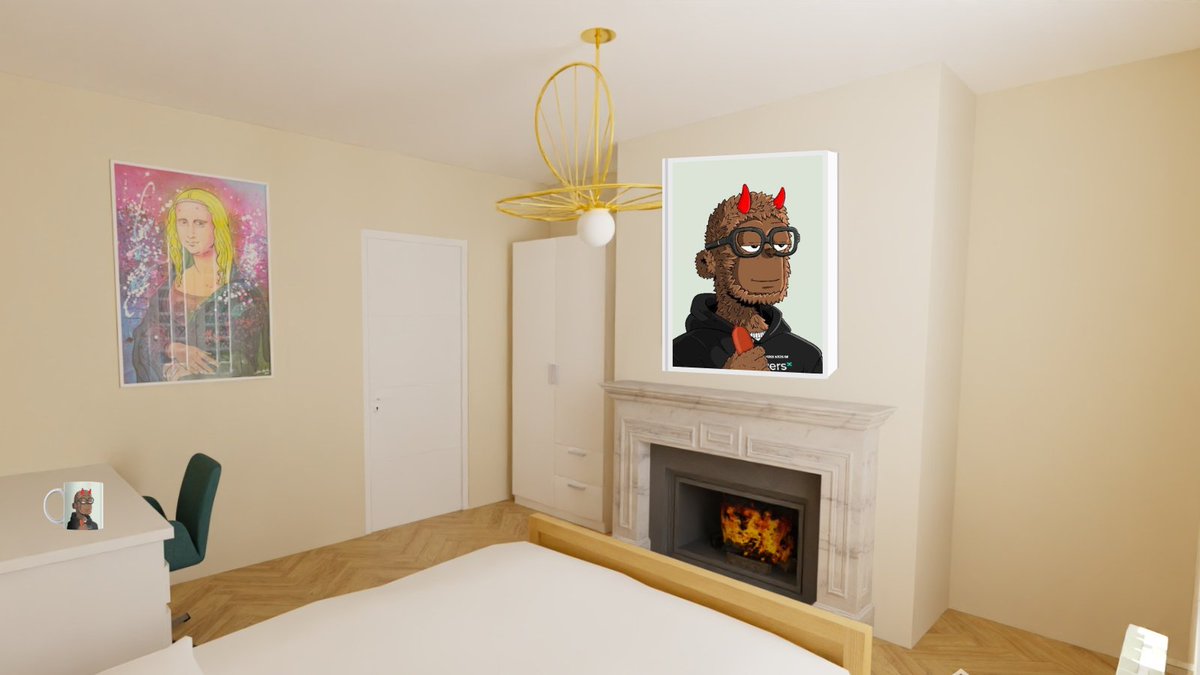 blok_souflette's tweet photo. I think I'm going to decorate the rooms of the first #GenesisBlok tokenized real estate on @MultiversX  with the big head of @PepeVersX 
what do you think? https://t.co/87hy5idUOq