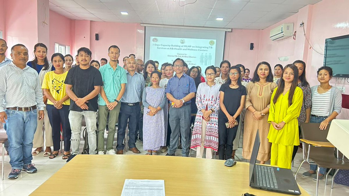 meghalayahealth's tweet photo. 3 days capacity building of Mid Level Health Providers on Tuberculosis services in #RiBhoi.
The programme was organized by the District Tuberculosis Officer and the sessions were felicitated by @USAID_NISHTHA @jhpiego
#TrainingForHealth #TBHaregaDeshJeetega #TBMuktBharat https://t.co/TIqDnd7Ckg