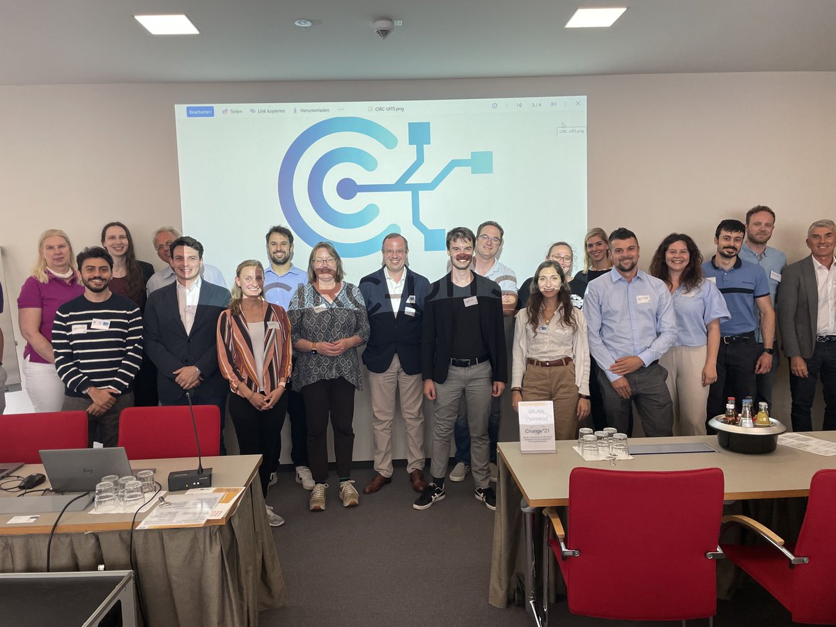 Circuits_eu's tweet photo. Circ-Uits project meeting in Berlin
The Circ-Uits international project launched in January 2023, reached its half-year milestone in June 2023.
Project partners met in Berlin, Germany for a one day meeting.
https://t.co/oc37sqcYbD
#Circuitsproject
#HorizonEU https://t.co/KplGh0Je0z