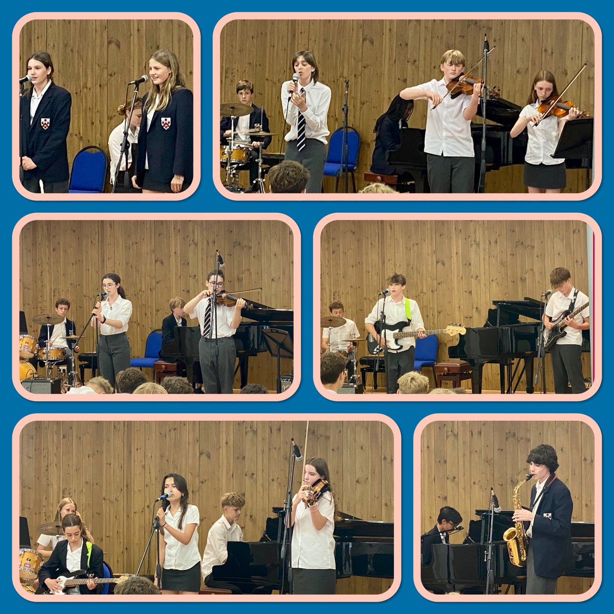 Alleyns_Music's tweet photo. An array of truly passionate performances from #Year9 musicians for the #Year9MusicFestival @AlleynsSchool
Particular congratulations to #TwoDirections for the winning song #OceanofTears Huge thanks to @jamiewdwright of the @swinglesingers for his careful adjudication. https://t.co/g6v4Kfc25N