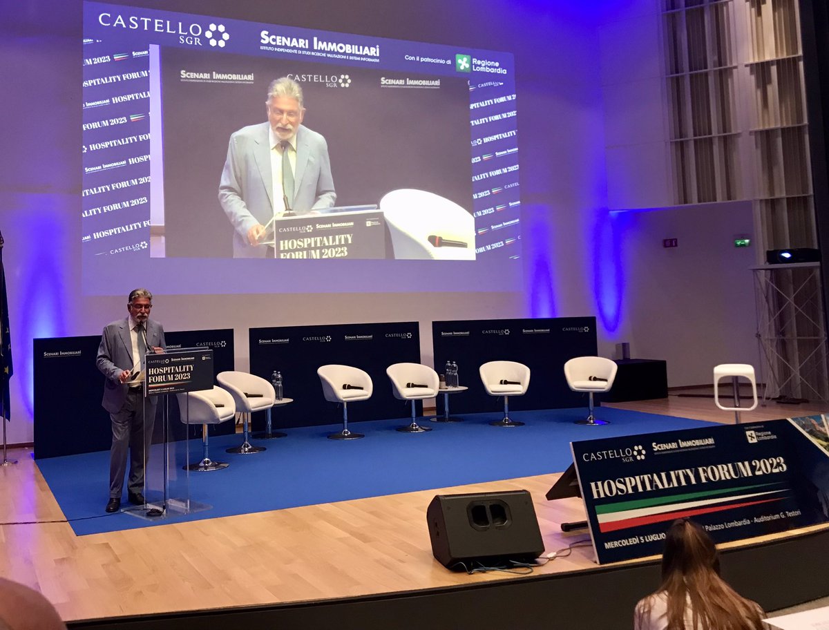 erretwin's tweet photo. Il principale convegno  nazionale sulla ricettività. attesi 1,5 mld di arrivi nel 1 sem 2024 #milano #scenariimmobiliari https://t.co/8hdBtmFj29