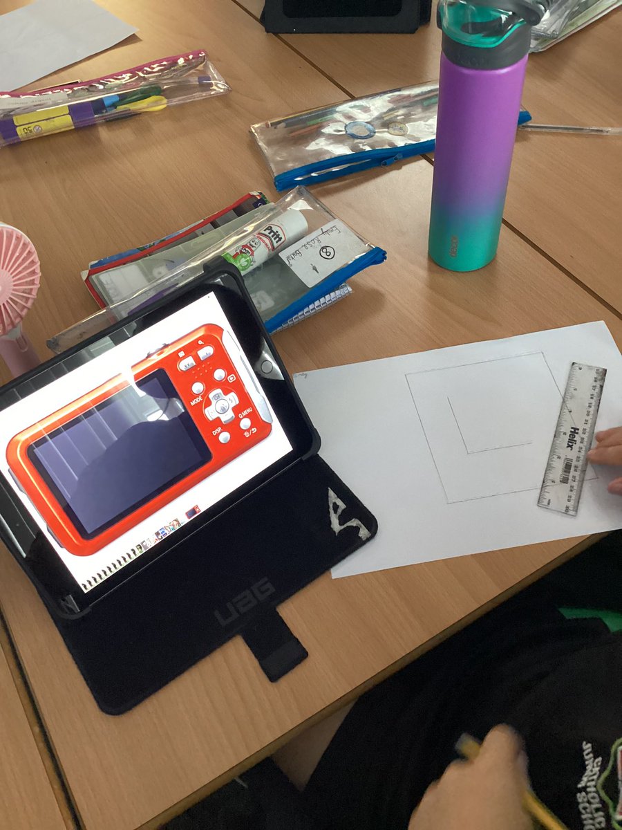 MGLWorld_Abby's tweet photo. Today Year 5 @stbedesjunior designed their own digital cameras, they explored the features of their chosen camera and then started the design process on Sketch Up. #mglcomputing https://t.co/C2VqJU3xii