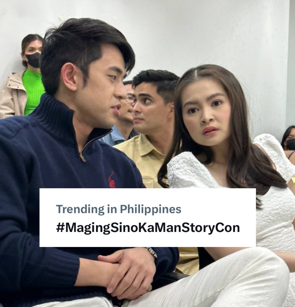 BarDaOFC's tweet image. [TRENDING 🔥]

We can feel your excitement already! 

What are you most excited to see from Barbie and David’s portrayal of Monique and Carding? 👀

#MagingSinoKaManStoryCon