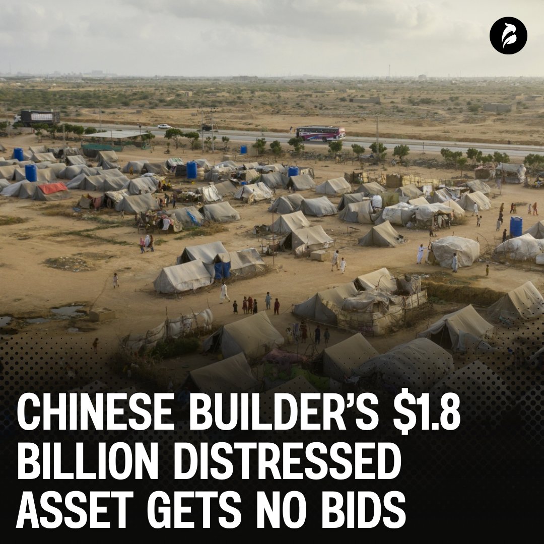 StoccoinCo's tweet photo. A $1.8 billion project by defaulted Chinese developer Shimao Group Holdings Ltd. failed to find a buyer at a forced auction, underscoring the lack of investment appetite amid a weakening economy.

#Stoccoin #ShimaoGroup #Economy https://t.co/mqVNrIGC8o