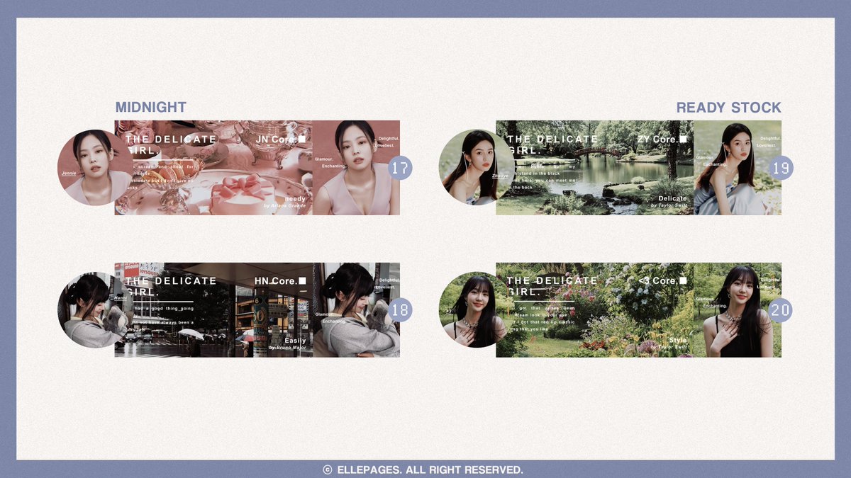 Fenbdi's tweet photo. Hi, dear! @ellepages ada layout ready stock gg dan actress dengan harga 6K/each (free re-text). Detail chara ada di ALT dan payment bisa melalui QRIS! (1)

AVAIL: 3, 5, 7, 10, 12, 13!

#zonauang https://t.co/x2zT9es2GT