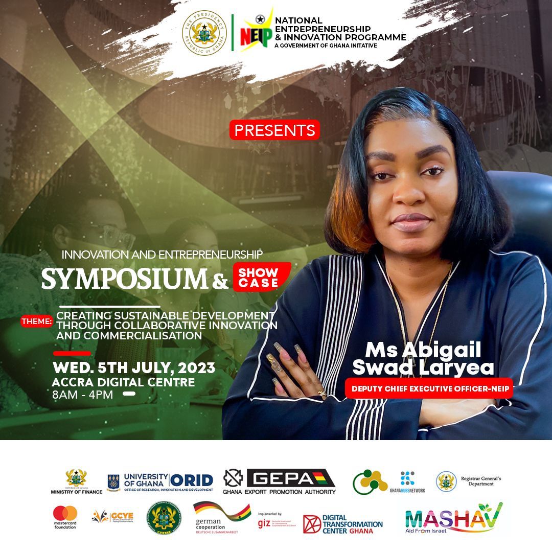 Be inspired today by meeting an expert team of innovators and entrepreneurs at the Accra Digital Center today #NEIPSymposium 
#InnovationForChange