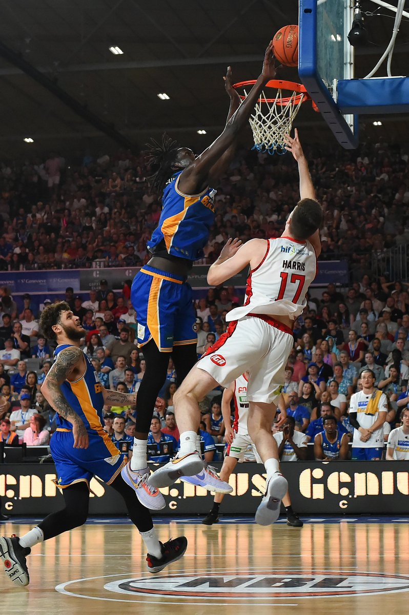 “I’ve never seen a kid who is 15 years old enjoy playing defence so much.”
Young NSW Metro defensive dynamo Bol Diing had a surprise visit at the U16 Nationals from an <a href="/NBL/">NBL</a> star who watched him grow up on the courts of Sydney.
READ: rb.gy/9e255