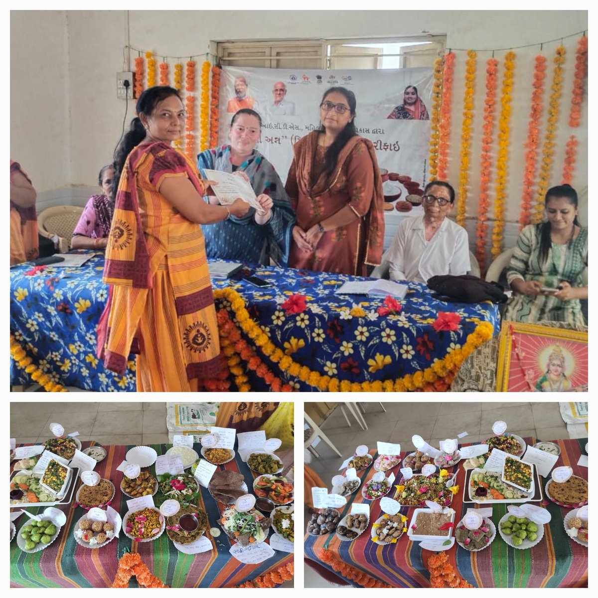 આજરોજ રાજકોટ જિલ્લા ના જેતપુર તાલુકામાં જેતલસર સેજામાં મંડલીકપુર શાળામાં મિલેટ સ્પર્ધા નું આયોજન કરેલ