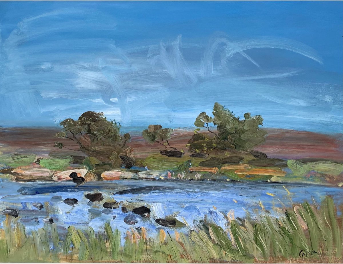 CricketFineArt's tweet photo. RICHARD COLSON
ACROSS THE STREAM
More details on this painting by following the link:
👉https://t.co/d7Zorx0DWf
Oil on canvas
91.4 x 121.9 cms
Framed size: 113 x 144.5 cms

#RichardColson #CricketFineArt #Art #Artist #ContemporaryArt #Landscape #OilPainting https://t.co/RzznYVg2tE