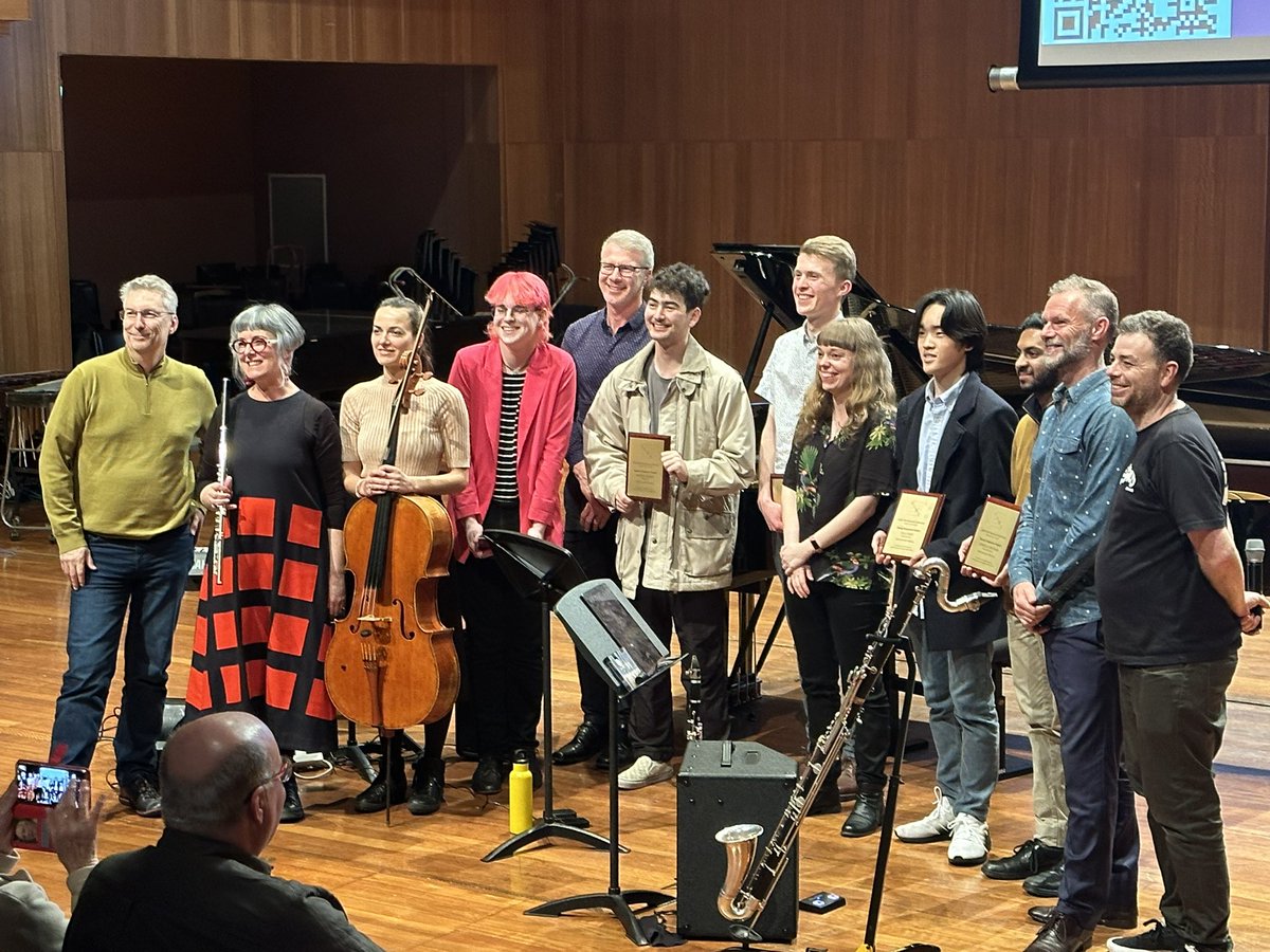 deb_batley's tweet photo. 2023 Young Composers and Ensemble Offspring. asme_unleashed https://t.co/eYMUKypEOP
