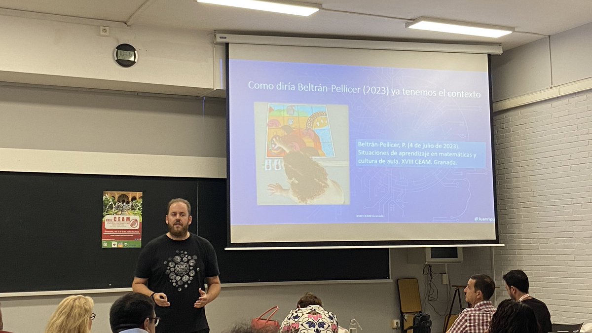 MODELIZANDO MATEMÁTICAMENTE EL MUNDO QUE NOS RODEA A TRAVÉS DEL PENSAMIENTO COMPUTACIONAL <a href="/saemthales/">SAEM Thales</a> @xviiiceam a cargo de <a href="/juanripu/">Juan Miguel Ribera</a>