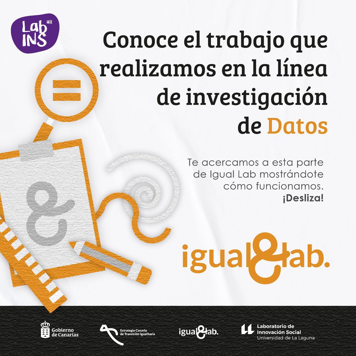 IgualLab's tweet photo. Hace unos meses presentamos BIDA desde la línea de datos en 💛 #IgualLab. 💛
#iguallab #igualdad #InvestigaciónEnIgualdad #EstrategiaCanariaDeTransiciónIgualitaria #LabINSULL #Canarias
@LabINS_ULL @SocialGobCan @ULL https://t.co/3iADIrrege