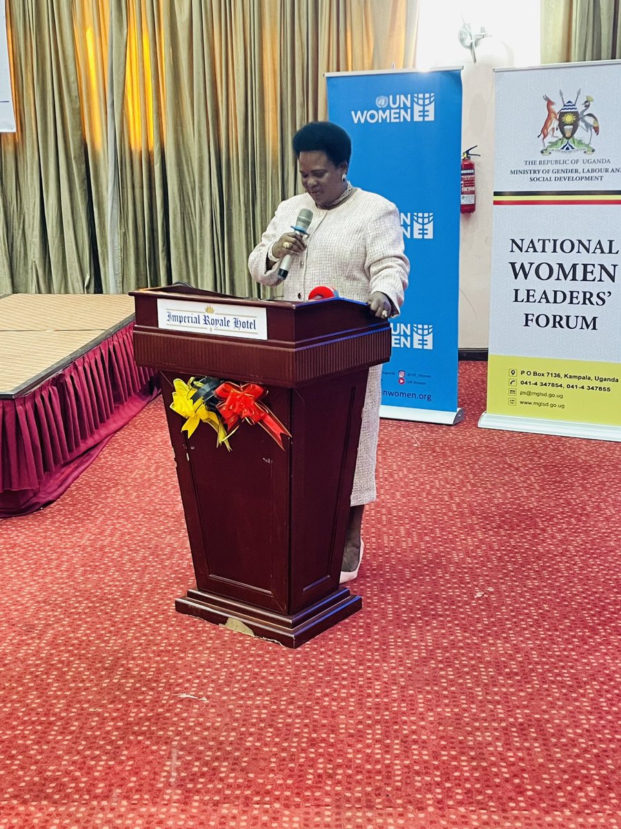 Hon. @BettyAmongiMP Emphasized that women have to take advantage of the strategic positions women are occupying to advance greater gender equality and women’s empowerment by effectively supporting their Sisters in these positions to deliver.@unwomenuganda @UNinUganda @UNDPUganda