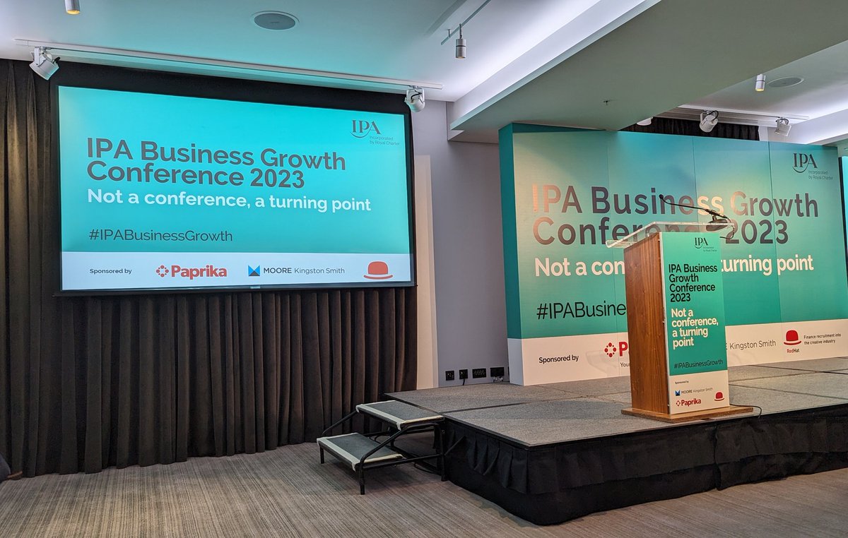 PaprikaSoftware's tweet image. Here we are ready and waiting for the #IPABusinessGrowth to start.