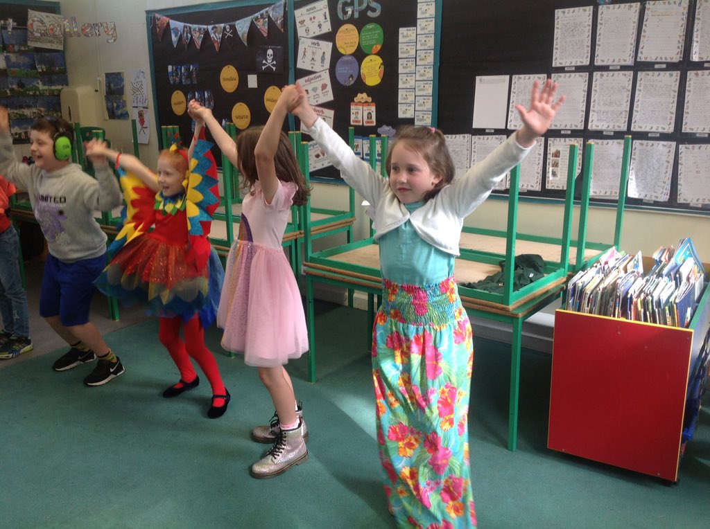 Enjoying a samba dance workshop for Cultural Day!