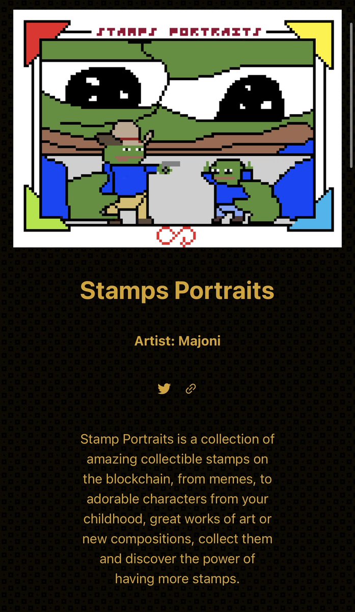 maxherbertwest's tweet photo. STAMPS PORTRAITS

https://t.co/C53AXXNnEr @btcstampnews @Universelle_io @Stampchain https://t.co/e0njZEwii3