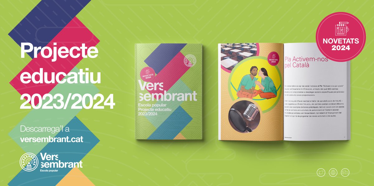VerSembrant's tweet photo. ✨ Ja disponible el catàleg pedagògic de Versembrant pel curs 203-2024!
📷 Consulta’l a la nostra pàgina web: https://t.co/EaA5gt9KqX https://t.co/oIlvuvY5yU