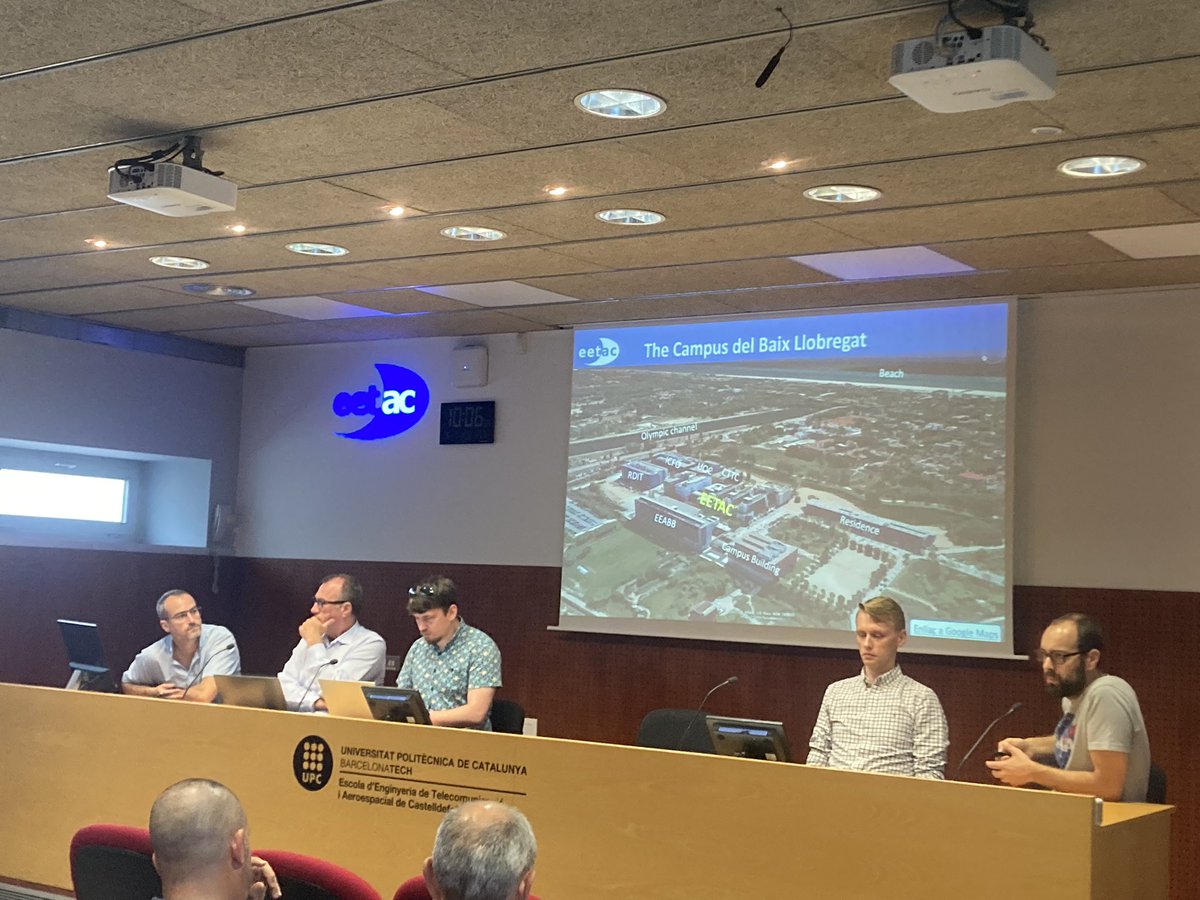 ClaudiaGrossi4's tweet photo. The Demo Day of the EMPIR project #RemoteALPHA @EURAMET is starting at @EETAC_UPC campus https://t.co/QWzTNcBRYc