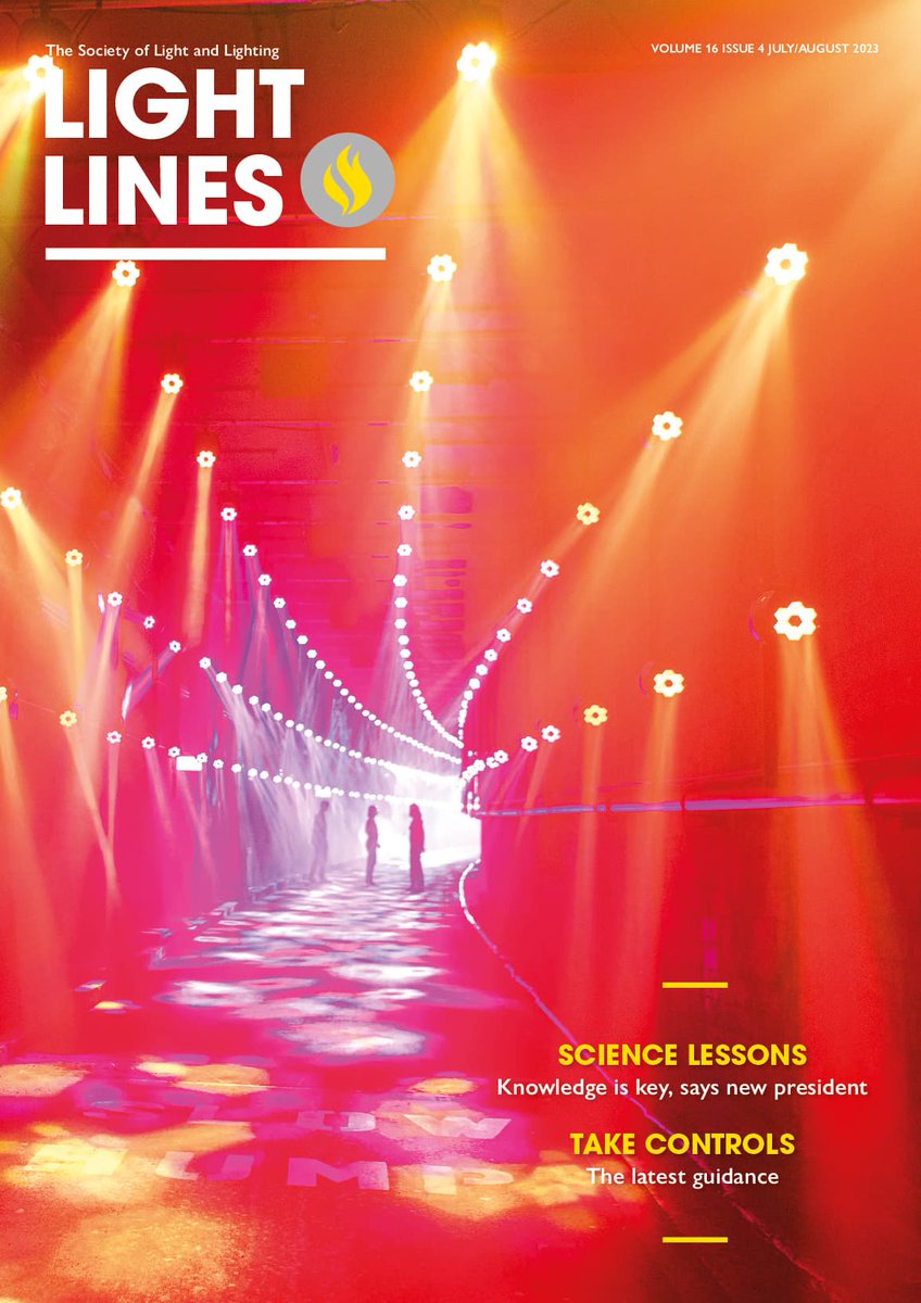 The July/August SLL Light Lines magazine is now available to read online.

lnkd.in/eQrQUyWU.

Overview of
SLL Awards,
Lighting Guide 14 - Control of Electric Light,
Circadian Lighting in care homes, and
research on lighting at night for cyclists and pedestrians.