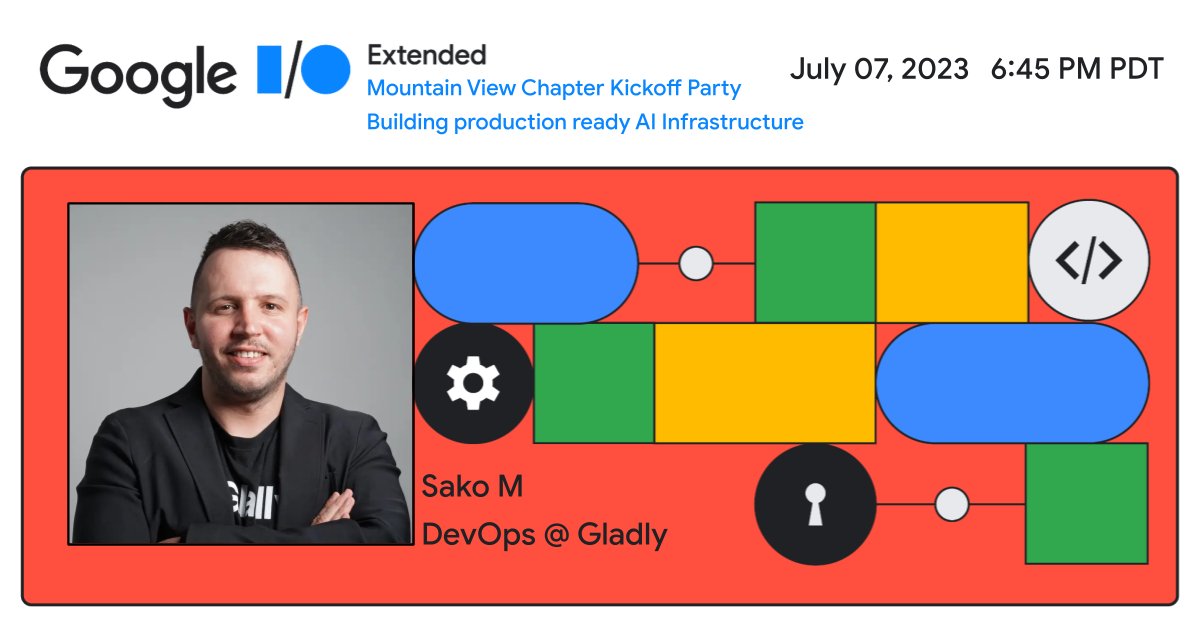 goupaz's tweet photo. Join us for a captivating session on Building Production-Ready AI Infrastructure, featuring @sakows as our 3rd speaker!

Sako is going to delve into the critical aspects of building AI infrastructure that is scalable, secure, cost-effective, reliable, and operationally efficient. https://t.co/qVBPFhI21O