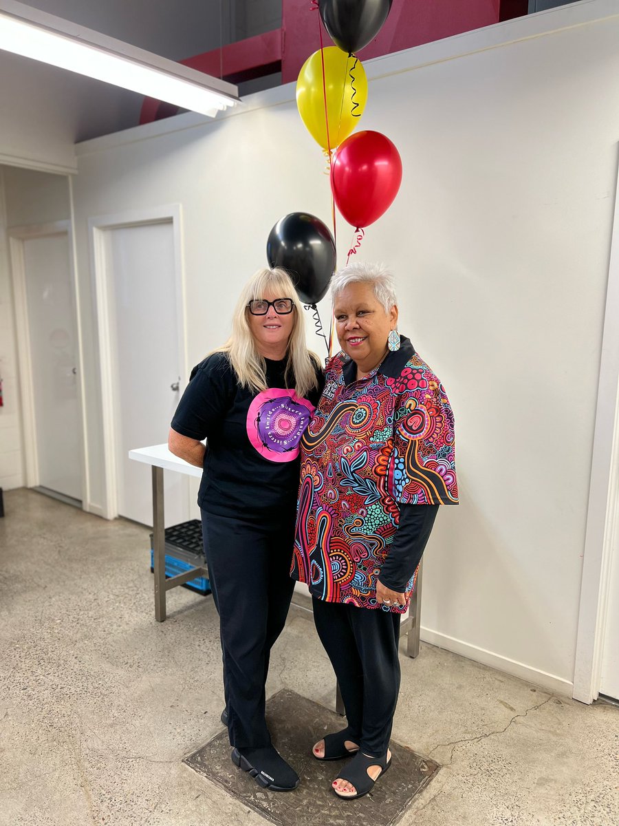 DebKilroy's tweet image. For Our Elders 🖤💛♥️

We are so honoured to have Aunty Dr Jackie Huggins AM as Sisters Inside’s Patron, our guardian, our protector, our supporter 💗

We had an awesome NAIDOC celebration lunch with many Aboriginal women &amp;amp; their children today 

#naidoc #forourelders #freeher