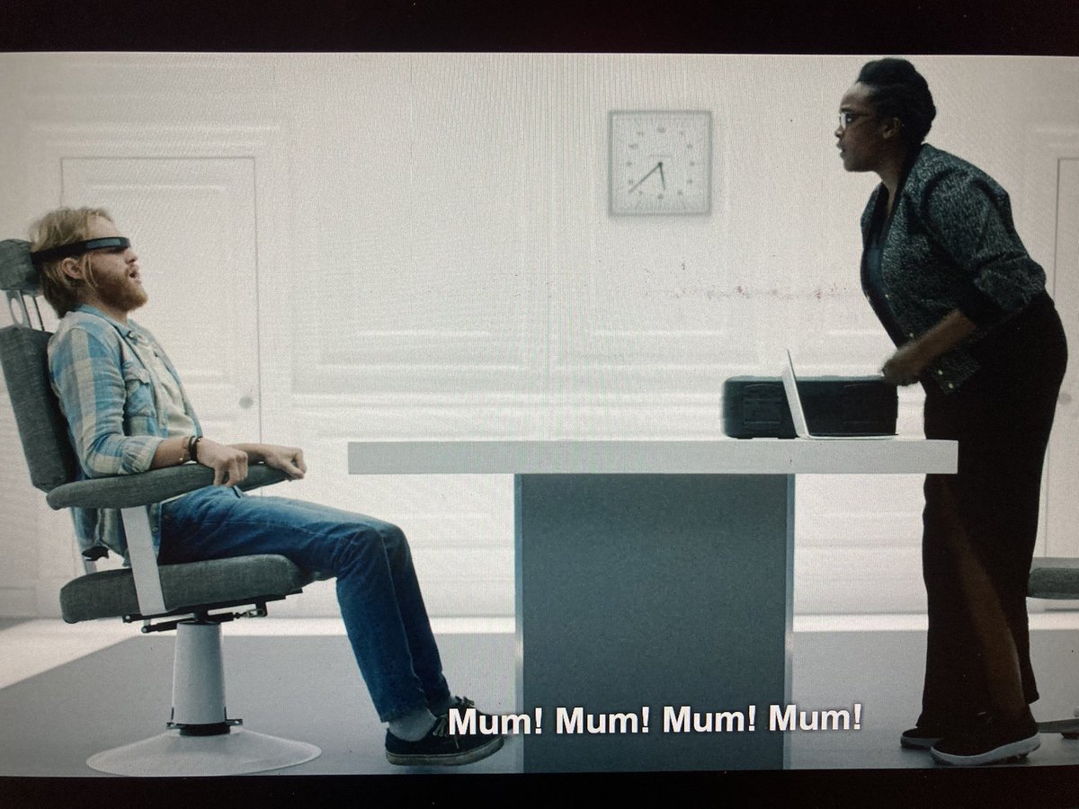 Anyone else immediately call their mum after watching #blackmirror season 3 episode 2....? 😬 😬 😬