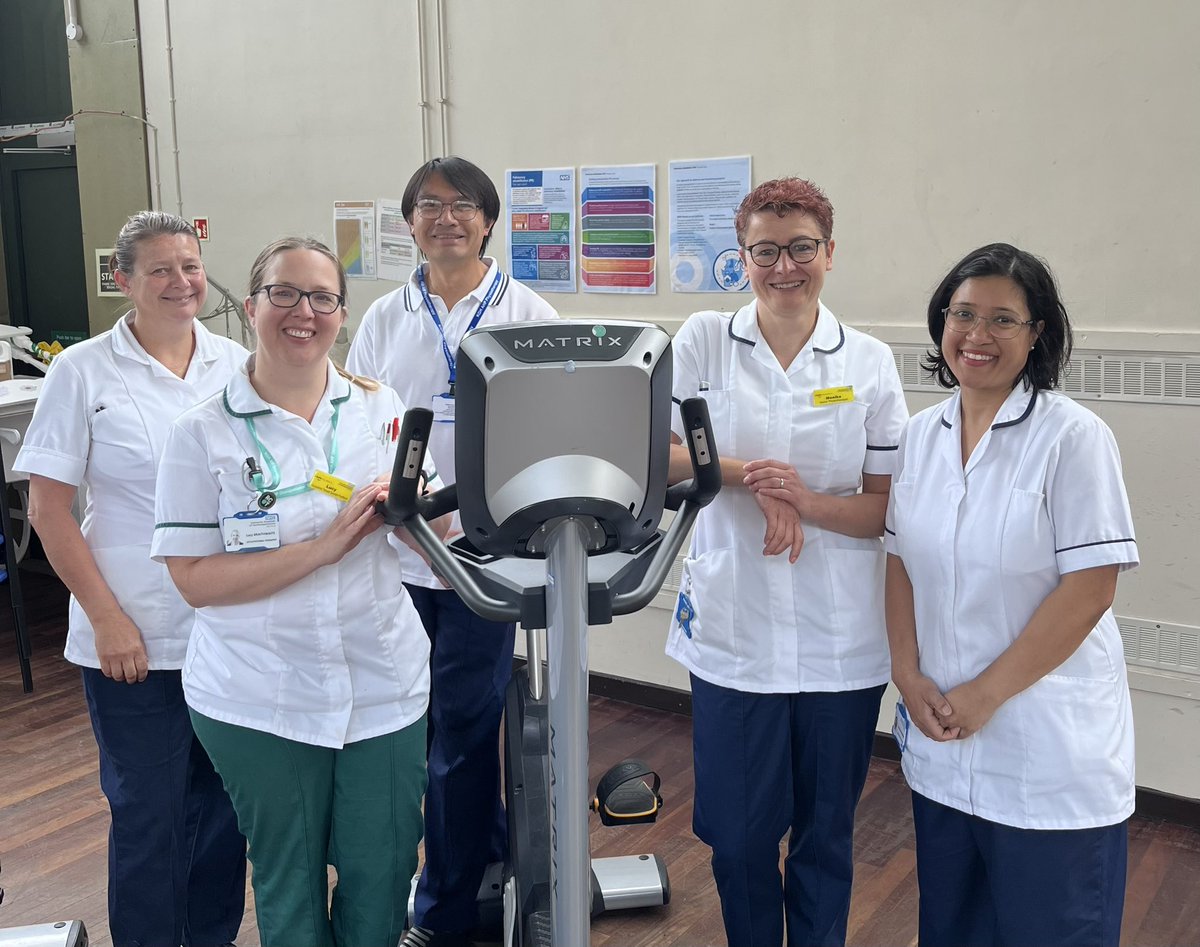 Today sees the launch of our Prehab Class! Offering 32 places a week for patients on the waiting list for hip and knee elective surgery. Improving fitness for surgery and post-op outcomes. @KGH_CEO <a href="/FayEmmaGordon/">Fay Gordon</a> <a href="/paisleytoshack/">Robert Heywood</a> <a href="/KghSurgery/">KGHSurgery</a> <a href="/NHSGIRFT/">Getting It Right First Time (GIRFT)</a>